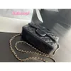 10A Luxuries Designer CC Bags Black Sheep Leather Channel Counter Women Clutch Cross Crossbody Bag Diamond Lattice Pres