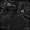 Gonne Bordo grigio Stessa primavera Nero bruciato cencioso Ksubi Denim Gonna corta estiva Ragazza Drop Delivery Apparel Abbigliamento donna Dhqwp