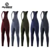 Pantalon de cyclisme Ykywbike femmes cyclisme bavoir pantalon printemps Coolmax 3D Pad vélo cyclisme longs collants vélo cyclisme pantalon 2 poches 231201