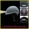 Cycling Helmets Cycling Helmet Llluminated Warning Light Motorcycles Bike Roller Skating Helmets Electric Scooter Balance Bicycle Safety Cap 231201