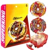 4D Beyblades Box Set B172 World Spriggan Super King Spinning Top med Spark ER Kids Toys for Children 231130