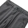 Calças masculinas Elmsk Outono e Inverno Espessado Leggings Tendência Moda Personalizada Splice Calças Casuais Soltas Grande Trabalho Confortável