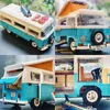 Christmas Toy Supplies In Stock The T2 Camper Car Van Model Building Blocks Compatible 10279 DIY Bricks Toys for Children Christmas Birthday Gift 231130