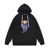 PLEIN BEAR Brand Men's Hoodies & Sweatshirts Warm Thick Sweatshirt Hip-Hop Loose Characteristic Pullover Teddy Bear Luxury Men's Hoodie 9004