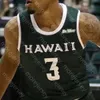 Aangepaste Hawaii basketbal Jersey NCAA College Eddie Stansberry Drew Bs Samuta Avea Zigmars Raimo Dawson Carper Justin Webster