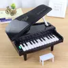 Keyboards Piano 26 Key Mini Electronic Simulation Play Music Instrument Toy Practice Black Pink Chirstmas Gift 231201