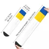 Herrensocken Flagge der Ukraine Ukrainische männliche Herren Damen Herbststrümpfe Hip Hop