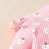 衣料品セット324か月長袖Tshirtパンツ服装幼児幼児セットキッズwear生まれたばかりの女の赤ちゃん231201