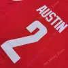 2022 NYA NCAA DUQ DUQUESNE JERSEYS 2 EO AUSTIN BASKABALL JERSEY COLLEGE Rödstorlek Män