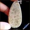 Pingente colares na moda pingentes pedra natural coral gota contas slide jóias por atacado para mulher cs665