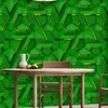 Обои KTV Обои для зала Flash Wallcloth 3D Стерео Плоскость Геометрические Узоры Тематическая Коробка Фон Pape Mural Аннотация