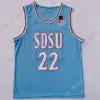 San Diego State Aztecs Basketball Jersey NCAA College Leonard Che Evans Lamont Butler Keshad Johnson Keith Dinwiddie Jr.