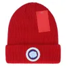 Czapki czapki/czaszki projektant stylowa czapka gęsi czapka czapka Jacquard Mężczyźni Kobiety ciepły wełna kapelusz Kanada Unisex Ski A2 T1HC Fabryka Sprzedaż Hurtowa