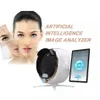 휴대용 3D AI 얼굴 피부 진단 분석기 얼굴 테스터 스캐너 마술 얼굴 미러 장치 스킨 분석 기계 스킨 분석기
