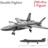 Zabawki świąteczne Modern Military SR71 Blackbird Spy samolot 5 Bloków budulcowych myśliwca