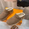 Tasarımcı Sandallar Aspen Platform tıkanık Kürk Sandalet Aspen tıkanır Sandal Kauçuk Kalın Tumlu Baotou Boot Bayanlar Günlük Moda Slaytlar