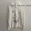 Maisons margielas hoodie designer för män mm6 broderi digital lös rund hals huva tröja par trend 3 uaam