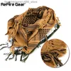 Sciarpe ReFire Gear Sciarpa tattica araba Shemagh Esercito Deserto Copricapo Sciarpe militari Kefiah % cotone Paintball Combattimento Sciarpa araba Q231202