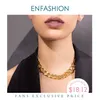 ENFASHION Punk Große Starke Link Kette Choker Halskette Frauen Gold Farbe Edelstahl Aussage Halsketten Männer Schmuck P193041 LJ20188N