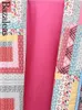 Trenchs pour femmes Bazaleas Boutique officielle Rose Femme Y2K Veste d'extérieur Patchwork Imprimé Coton Rembourré Lâche