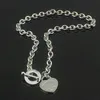 Kerstcadeau 925 sterling zilveren liefdesketting armbandset bruiloft statement sieraden hart hanger kettingen armbandsets 2 in 1260Y