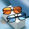 Okulary przeciwsłoneczne Duża ramka dołączyła do Body Square Damska marka projektantka mody okulary przeciwsłoneczne Outdoor Shading for Men Eyewear Uv400