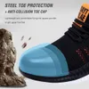 Scarpe antinfortunistiche ZK30 Scarpe antinfortunistiche da lavoro Drop Estate Traspirante Uomo Cuscino d'aria Scarpe protettive da lavoro Sneakers Anti-puntura Puntale in acciaio maschile 231130