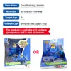 Transformation toys Robots Super Wings 5 Inches Transforming JEROME 2 Modes Action Figures Robot Deformation Airplane Transformation Anime Kid Toys Gift 231130