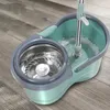 MOPS Automatische Spin -Mop Handfreie Haushaltsholzbodenreinigung Mikrofaserpolster mit Eimer Magic 231130