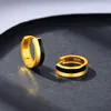 Pendientes de clip de oreja de oro de 18 quilates chapados en estilo europeo, joyería de moda para mujer, pendientes exquisitos de plata S925 para mujer, fiesta de boda, regalo de Navidad para el día de San Valentín SPC