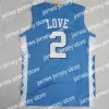 Jerseys 2022 Final Four 4 North Carolina Basketball Jersey NCAA College Black Armando Bacot Caleb Love RJ Davis Puff Johnson Kerw