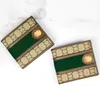 Card Holders passport holders Marmont ophidi Luxury Coin Purses Designer Womens mens Vintage key pouch Nylon Key Wallets keychain pocket organizer Canvas card case