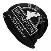 Berets bromptons składanie roweru logo czaszki czapki czapki hip hop zima ciepłe mężczyźni kobiety dzianiny czapki dorosłe unisex bonnet