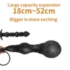 Sex Toy Massager Inflatable Anal Butt Plug Huge Anus Extender Massager Oversized Enema Training Toys for Toy Men Woman Gay