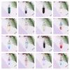 Pendant Necklaces Natural Stone Quartz Glass Crystal Hexagonal Column Pendulum Charms For Jewelry Making DIY Necklace Accessories