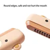 Keyboards Piano 16 Children Holes Harmonica Montessori Education Toy Baby Enlightenment Musical Wind Instrument Silicone Kid 231201