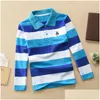 Polo Designer Brand Bambini Abiti di lusso Ragazzi Camicie a maniche lunghe Camicia a maniche lunghe Adolescenti Dreeses estivi 210529 Consegna in consegna Baby Mater Dhkes