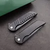 Ny Mordax Flipper Tactical Folding Knife CPM-20CV Black Blade CNC Aviation Aluminium Handle utomhus EDC Pocket Mapp Knives