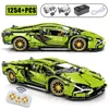 Christmas Toy Supplies 1 14 High Tech Racing Car Set Compatible FKP37 With 42115 Technical Building Blocks Remote Control Toys Kids Christmas Gifts 231130