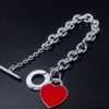 VENDIMENTA DE VENDIMENTO DE VENDIMENTO DE ANIVERSÁRIO CABELA DE BRAÇÃO CLÁSSICA DE BRACELADOR CLÁSSICA DE VENÇÃO CLÁSCIA Top High Serling Sterling Silver Hearthaped Gotor do esmalte azul Love OT Fivelele Style