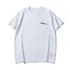 Дизайнерские мужские футболки Мужские женские футболки с короткими рукавами Парные топы с буквенным принтом Азиатский размер S-2XL