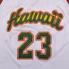 Hawaii Basketbol Forması NCAA Koleji 3 Eddie Stansberry 1 Drew BS 32 Samuta Avea 14 Zigmars Raimo 44 Dawson Carper 2 Justin Webster