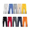 Nouveaux hommes Jeans Tech pantalons hommes Dept galeries pantalons de survêtement moucheté lettre imprimé coton femmes Couple ample Versa