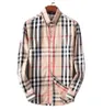 Men039S Casual Shirts Autumn Long Sleeve Large Size Formell skjorta Plaid Collar Button Up Shirtmen039S336684820