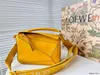 핸드백 형상 가방 가방 퍼즐 시리즈 스티칭 디자인 송아지 가죽 소재 미니 어깨 가방 크로스 바디 백 귀여운 소녀 가방