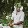 Berets 2 Stück Insektenmaske Outdoor Camouflage Schal Eimer Mesh Hut Moskitonetz Bienenzucht