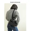 Kailys Designer Xue Yunni bon produit avec les yeux fermés large bandoulière en cuir de vache noir mat boucle en argent sac classique polyvalent pour les femmes