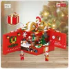 Weihnachtsspielzeugzubehör LOZ Weihnachtsgeschenkbox Navida Mini Blocks Jahr zusammengebautes Bausteinspielzeug Weihnachtspuzzle Zusammenbau Modelldekoration 1937 231130