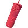 Water Bottles 24oz Cups Durian Cold Cups Portable Outdoor Large Capacity Tumblers Reusable Cup With LOGO JN20
