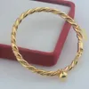 Bangle Fashion Baby Kids Girls Girls Gold Gold Color Openable Bracelets Heart Ball Jewelry